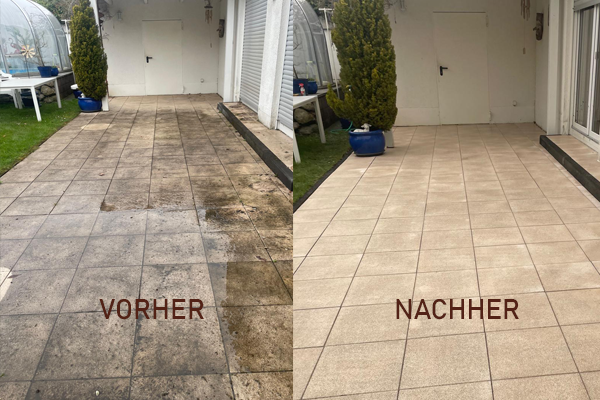 Terrasenreinigung